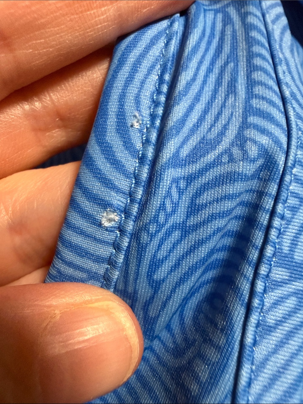 Columbia PFG Freezer III Blue Swirl Athletic Dress Size Small UPF 50 Outdoor - Picture 6 of 7